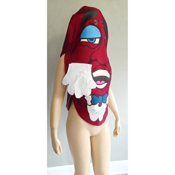 NEW California Raisins Adult Costume Halloween Pullover Vtg 1987 - Never Worn! - Picture 4 of 16